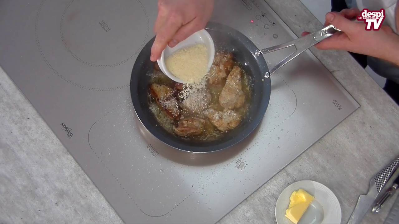 Ris de veau parmesan et citron vert