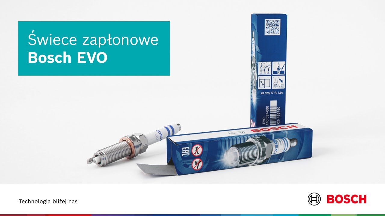 Świece zapłonowe Bosch EVO