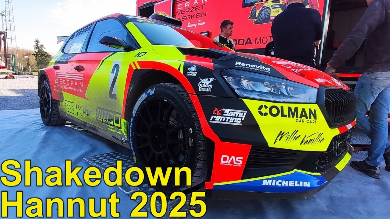Onboard N. Stampaert - S. Matterne / Shakedown Rallye de Hannut 2025