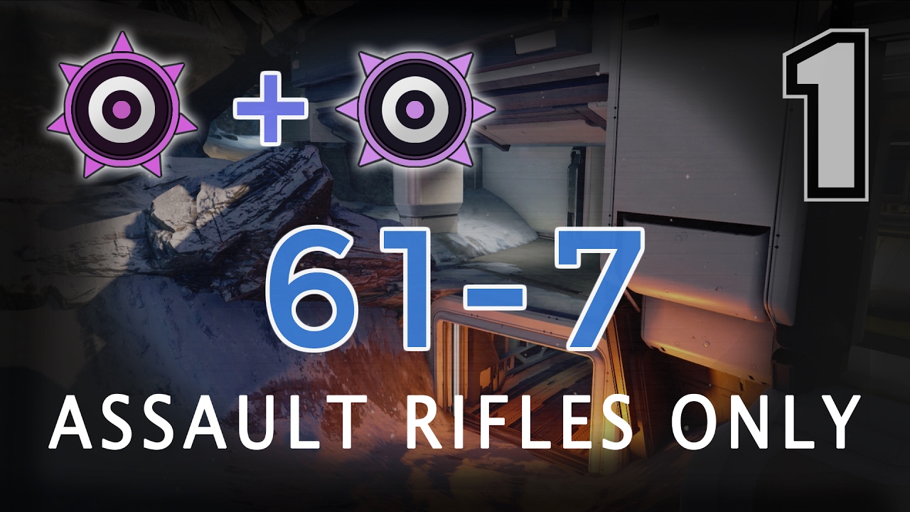 Halo 5 - Challenge #1: Assault Rifles Only (61-7 Gameplay)