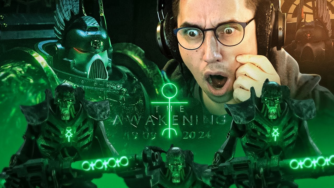 WH40K The Dark Angels VS The Necrons | The Awakening | DeeBeeGeek Reacts
