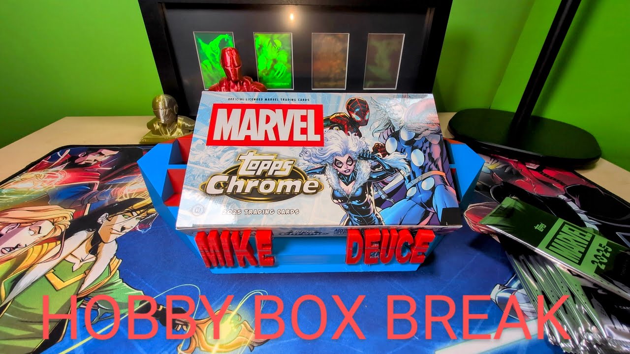 2025 Topps Chrome Marvel Hobby Box Break   These Hits Were    INEVITABLE! #marvel #topps #boxbreaks