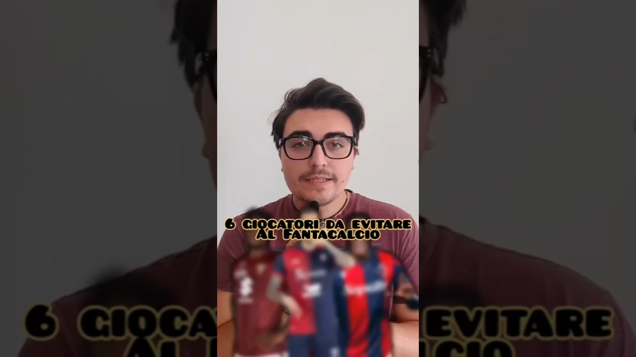 6 GIOCATORI da EVITARE al FANTACALCIO! #consiglifanta #fantacalcio #fontecalcio #serieaenilive