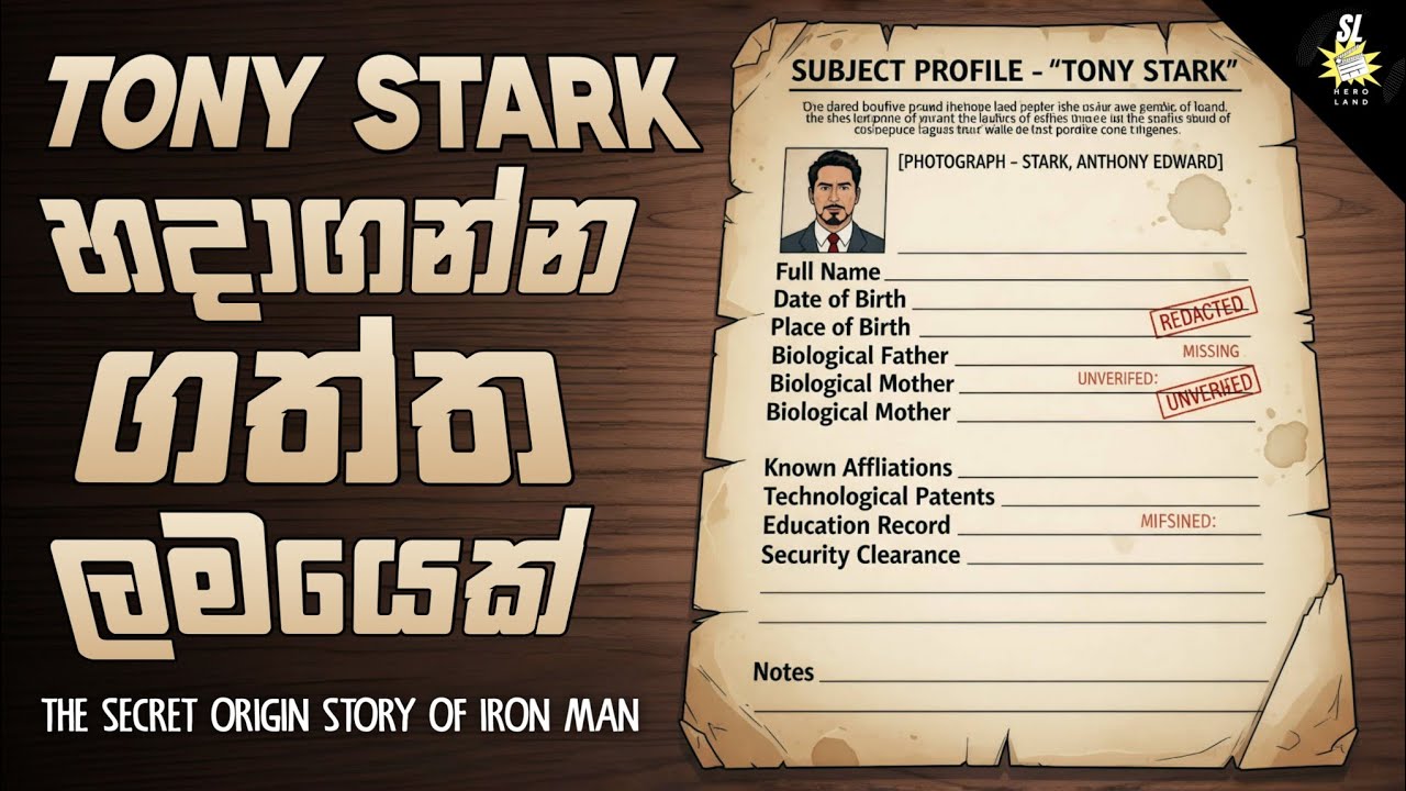 Ironman ට සහෝදරයෙක්? | Secret Origin Of Ironman | Marvel sinhala review