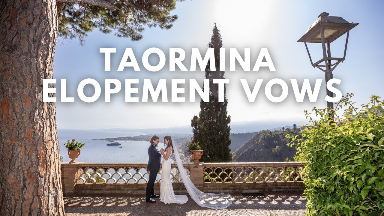 Taormina Elopement Vows | Stefani & Jason in Sicily