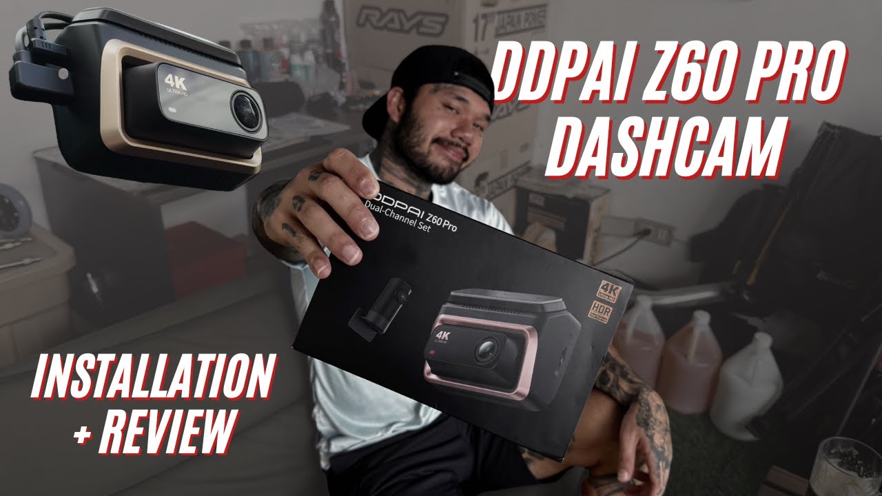 DDPAI Z60 Pro Dual Dash Cam | install + review vlog 📷