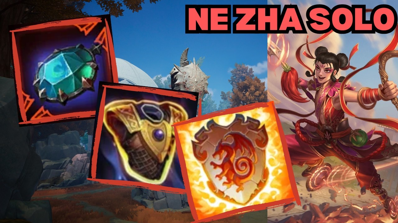 NE ZHA ВЕРНУЛСЯ!! - Геймплей за Ne Zha на линии соло в Smite 2