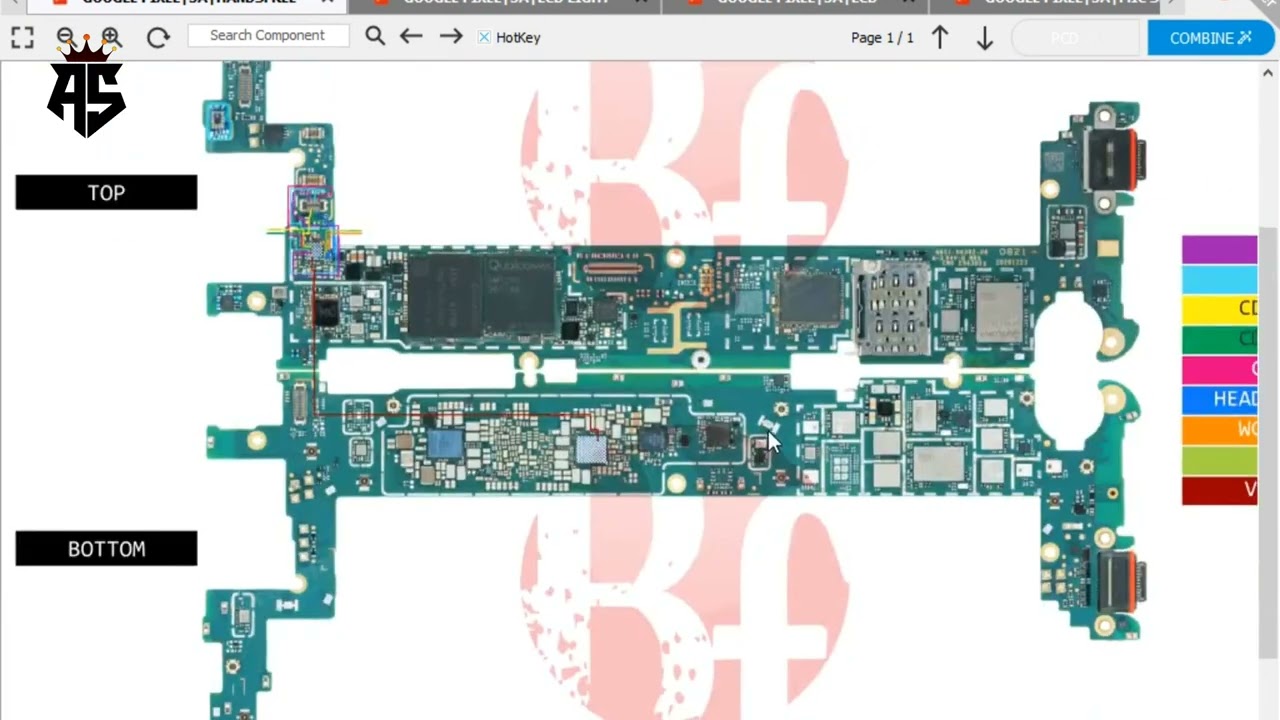 Google Pixel 5A All Motherboard Diagram | GOOGLE PIXEL 5A All Hardware Ways #technology #diagram 