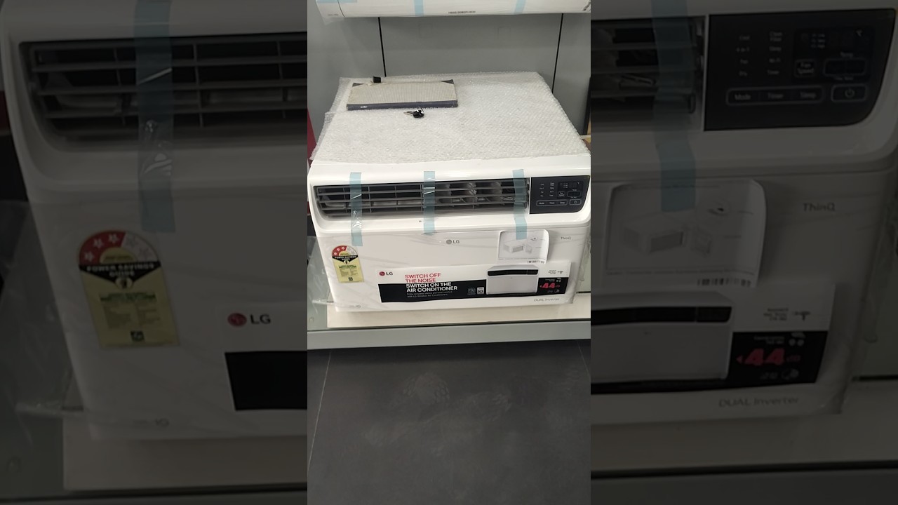 LG WINDOW AC 2025  | NEW DECENT LOOK 🤯 #lg #brand #trending #dailyvlog