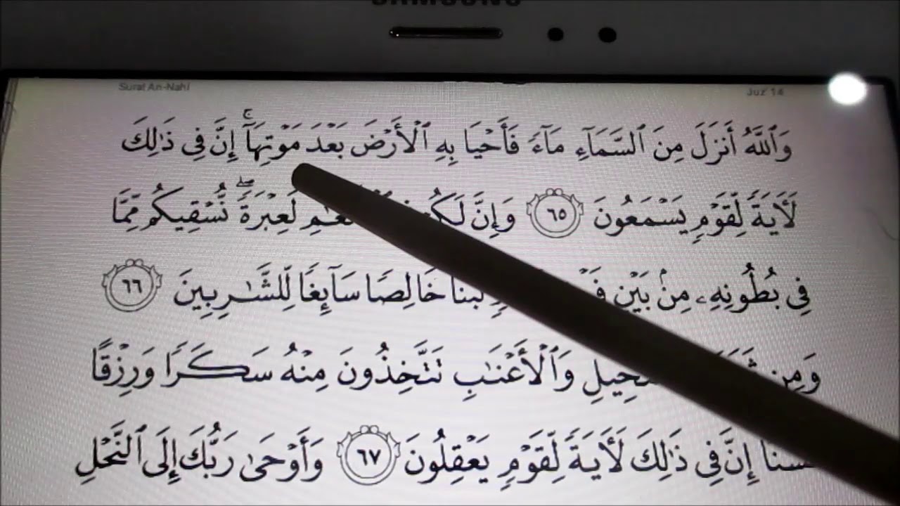 Belajar Membaca Al-Quran Surah An-Nahl Mukasurat 273 & 274