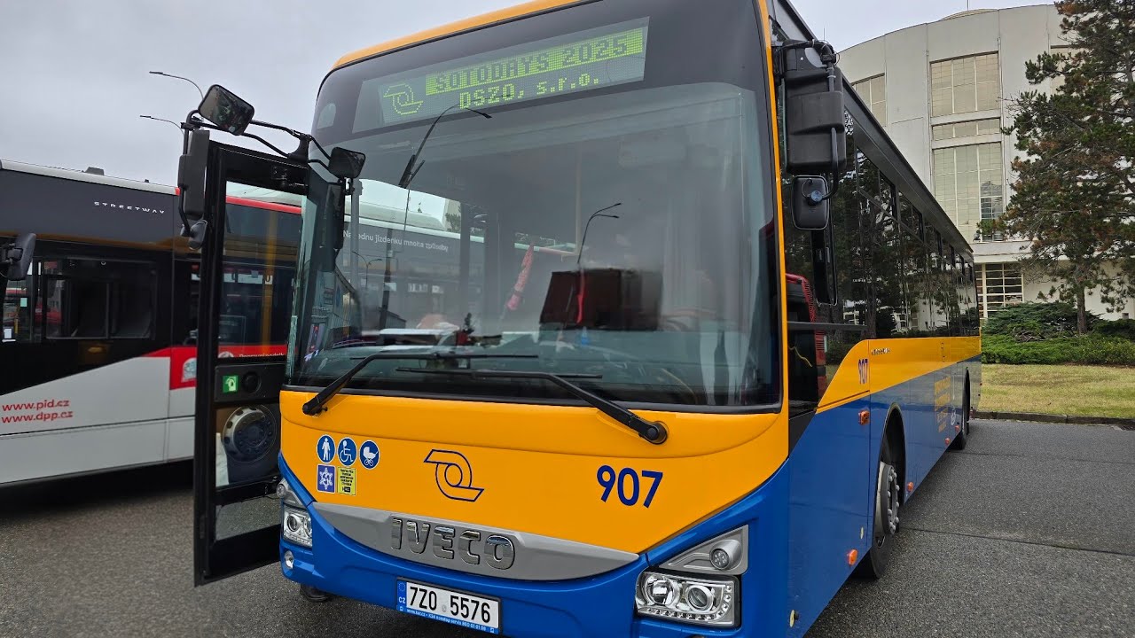 Jízda linkou 151 ze Šlapanic do Kobylnic
