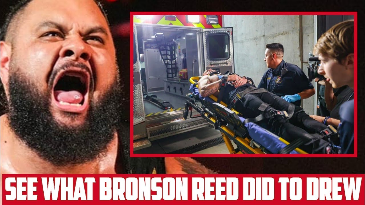 WHAT HAPPENED AFTER SMACKDOWN OFF AIR! BRONSON REED ATTACKS DREW MCINTYRE BACKSTAGE.