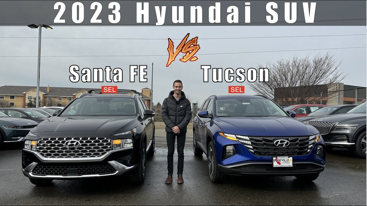 Обзор Hyundai Santa FE и Tucson 2023 года // Премиум-пакет