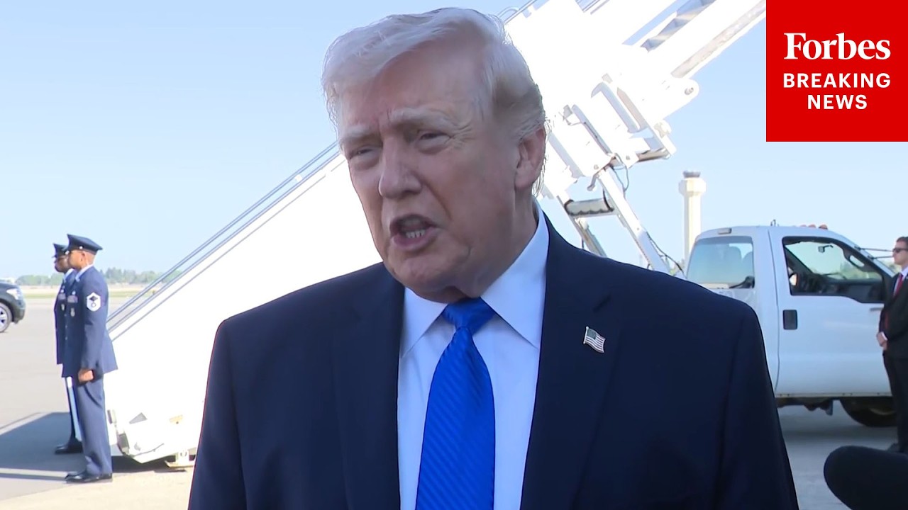 Срочные новости: Трамп отвечает на вопросы журналистов после объявления о пятидневной паузе в уда...