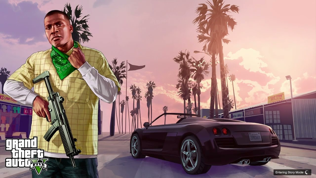 Grand Theft Auto V Trevor using cheat code to steal zancudo tank. Part 2