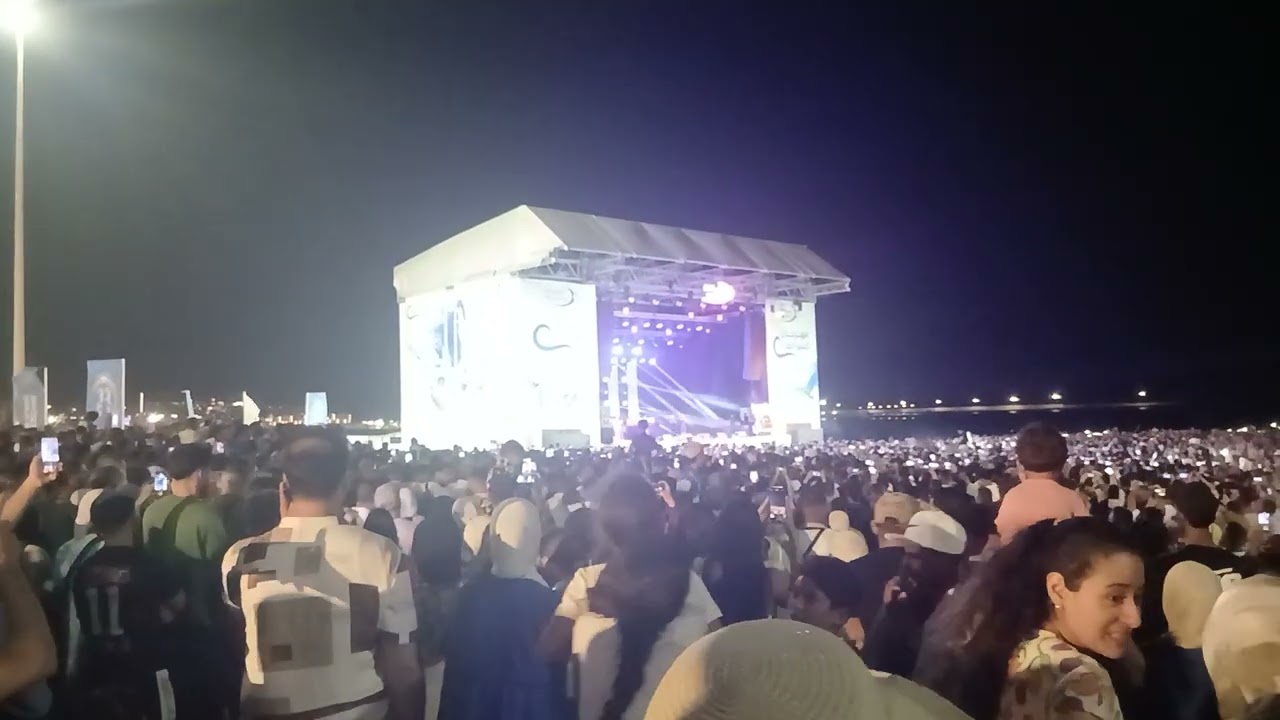 مهرجان شوطئ تصالات المغرب في طنجة 