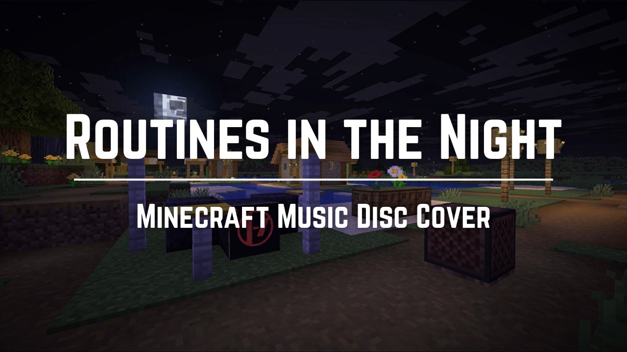 Routines in the Night - Minecraft Music Disc Cover (twenty one pilots)