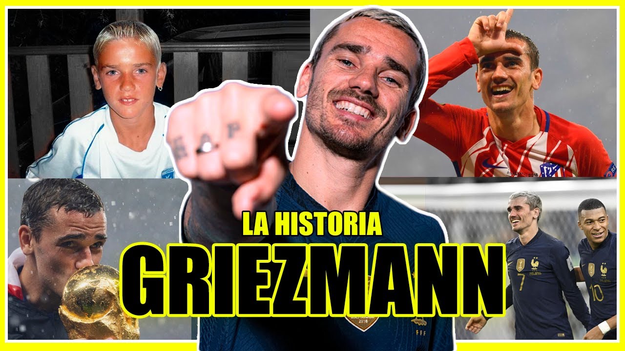 Lo RECHAZARON por ser BAJITO y ahora es LEYENDA de FRANCIA | 🇫🇷🤙Antoine Griezmann La Historia