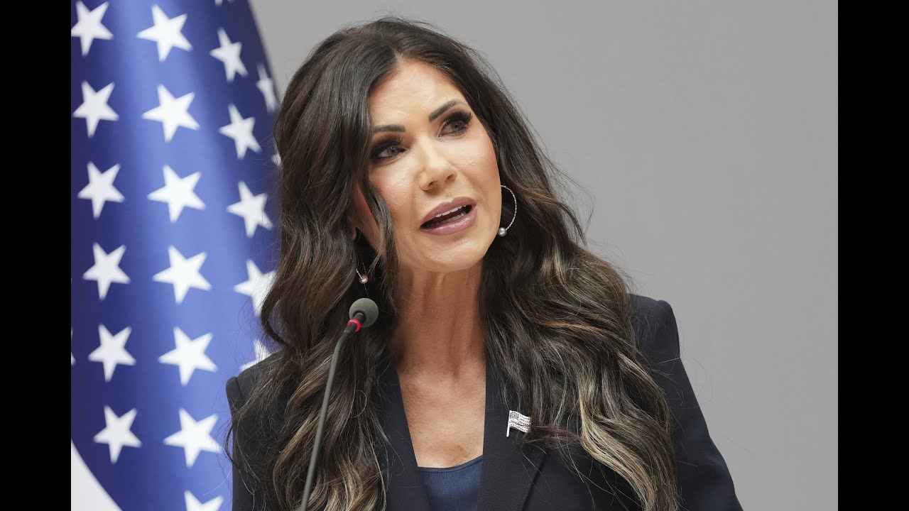 Watch live: Kristi Noem speaks about the border wall