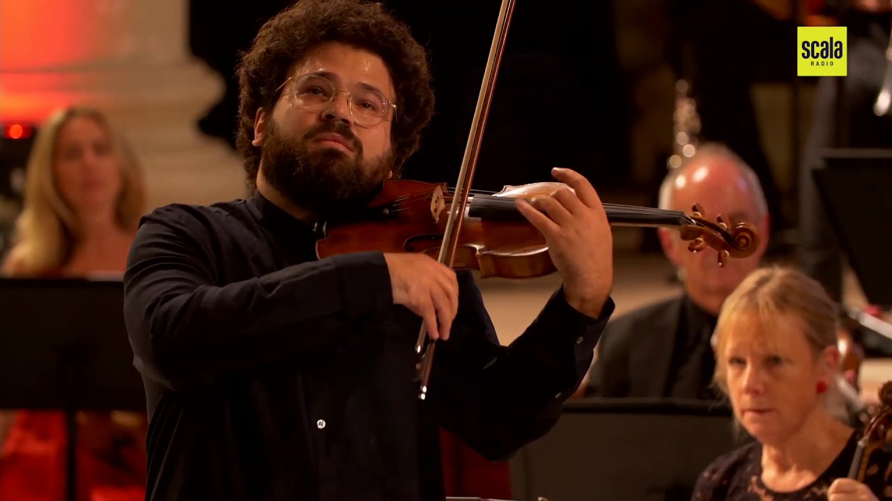 Jonian Ilias Kadesha plays/conducts Beethoven Violin Concerto , op.61 | I.Allegro Moderato
