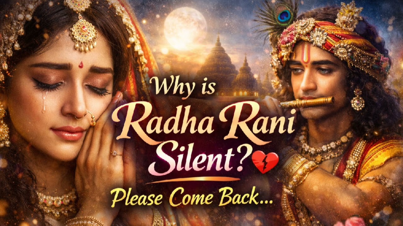 Why Is Radha Rani Silent? 💔 | Very Emotional Female Bhajan | Divine Love of Radha Krishna