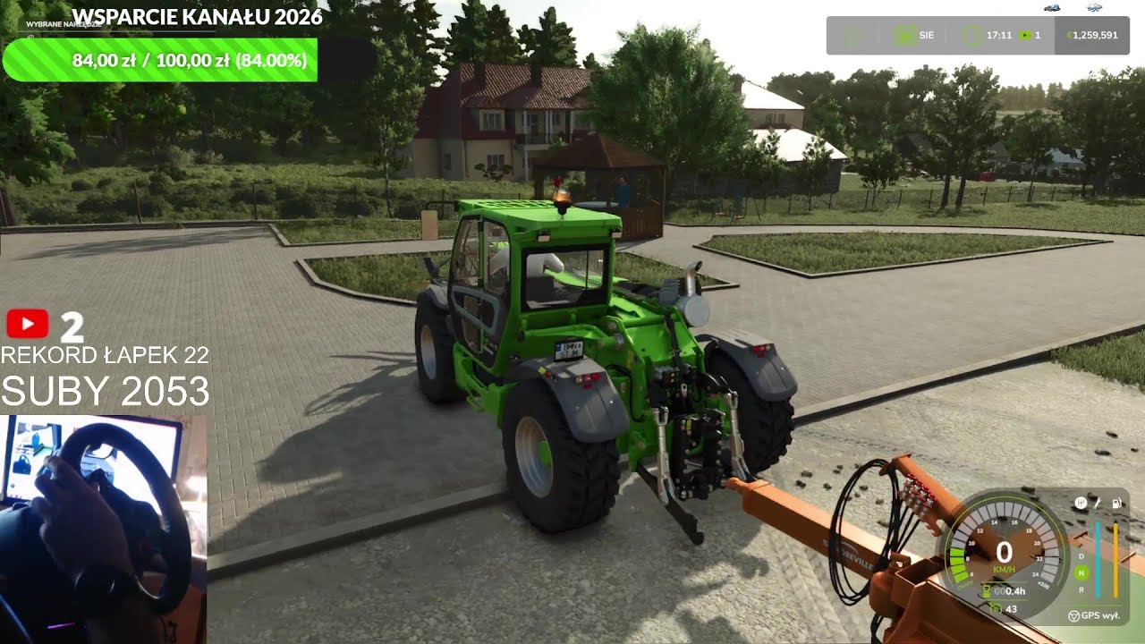 237🔴KUPIŁEM ŁADOWARKĘ MERLO I KULTYWATOR🔴SZPAKOWO🔴FARMING SIMULATOR 25🔴LIVE🔴NA ŻYWO🔴