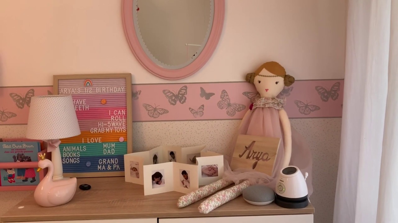 BABY GIRL NURSERY ROOM TOUR | BABY BOOK