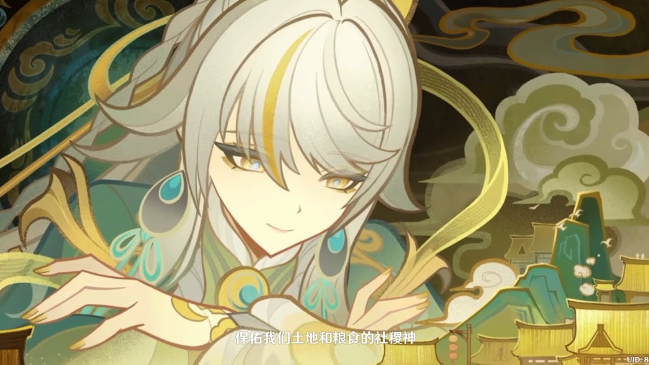 Genshin impact Zibai story 🌕🤍✨💫 #genshinimpact #gameplay #story #waifu 