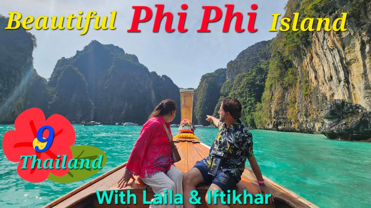 Phi Phi Island (Thailand) Family Travel Vlog with Laila and Iftikhar 