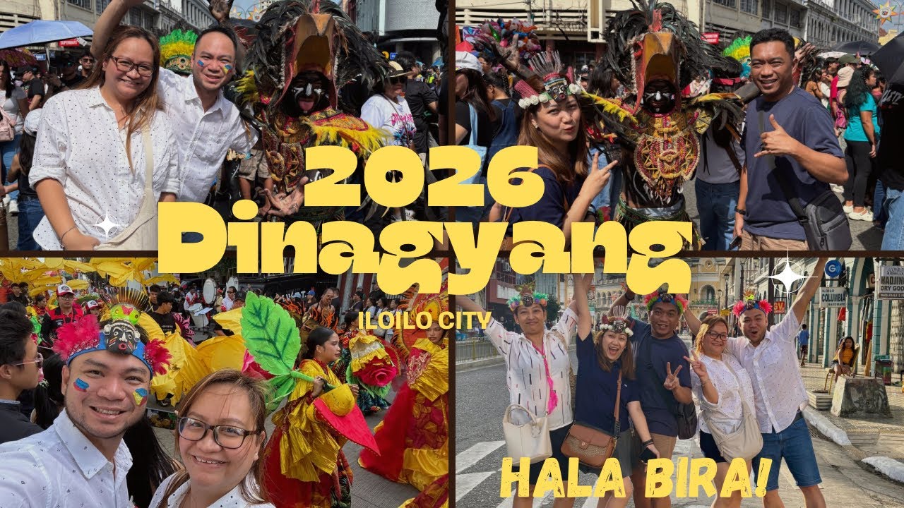 Ep 1 | Dinagyang Festival Iloilo 🇵🇭✈️ Our Trip Starts Here!