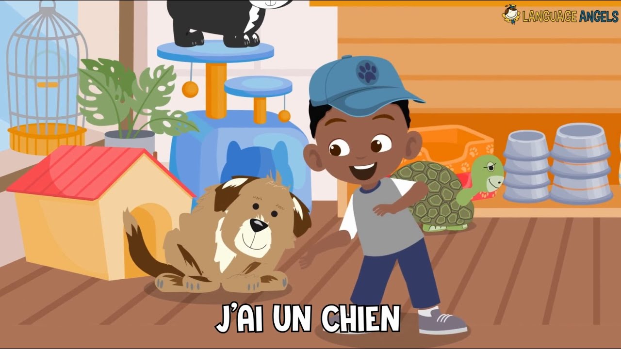As-tu un animal ? 🐶 | French Pets Song for Kids | Language Angels