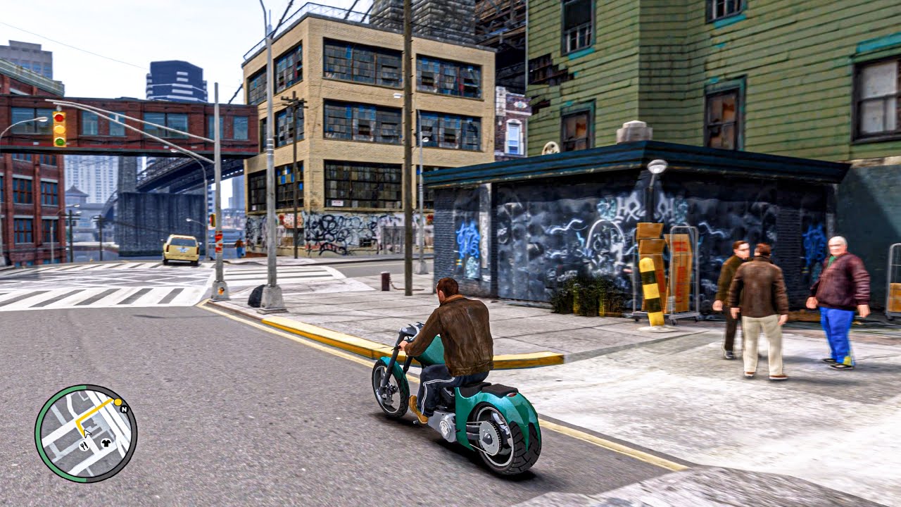 GTA IV - 4K Ultra Graphics Gameplay Walkthrough - Part 11 - (GTA 4 Ray Tracing Remastered 2021)