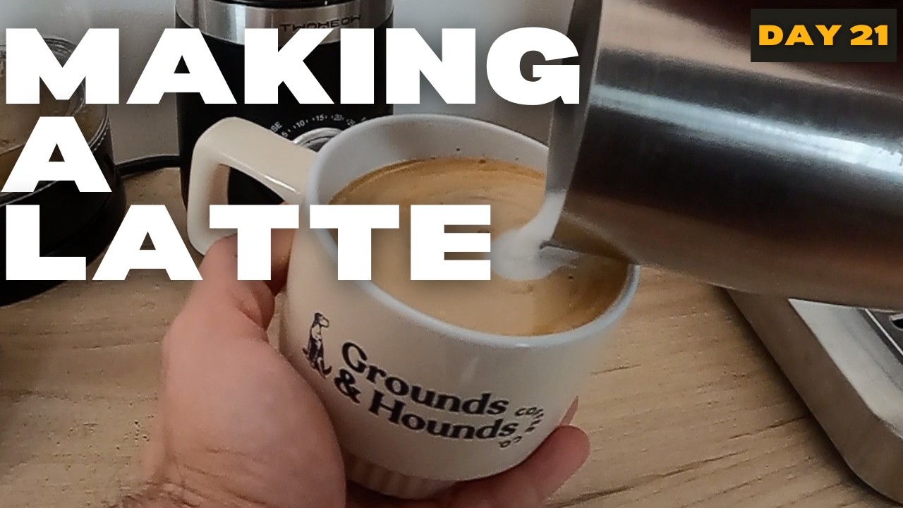 Day 21 - Making A Latte ( Full Video )