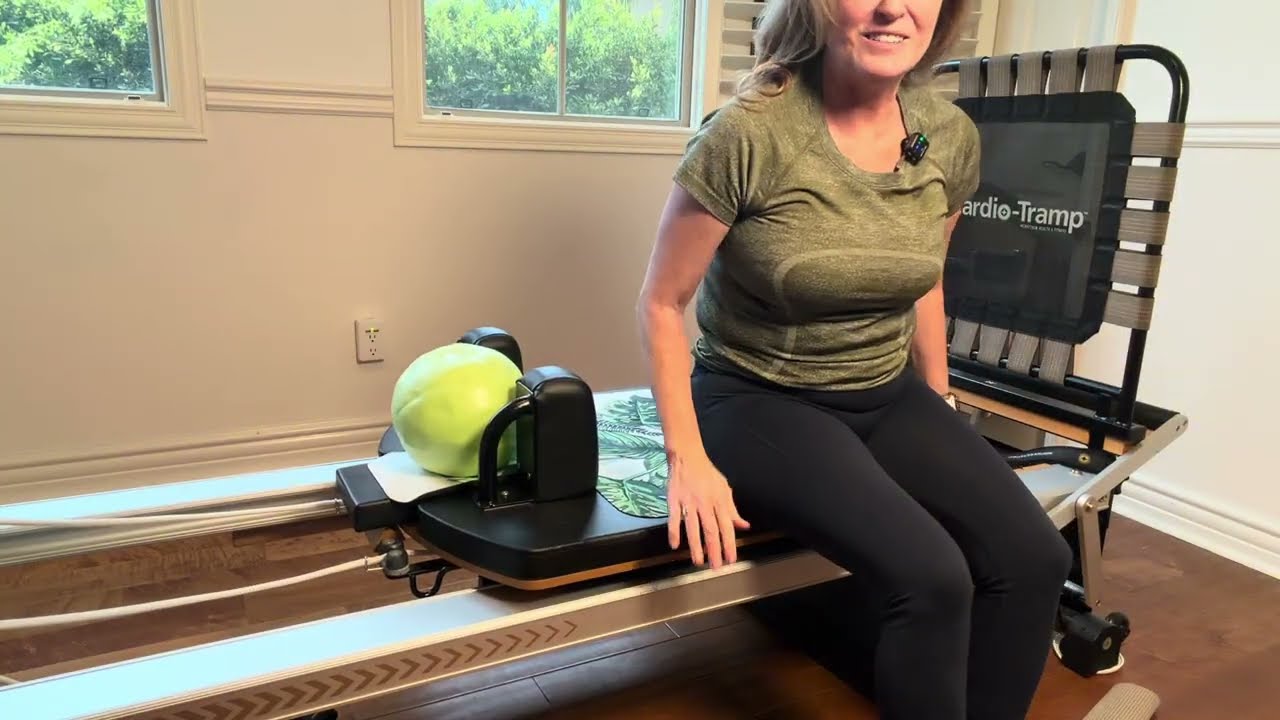 45 Minute Reformer Jumpboard Workout for Knee Comfort & Stronger Legs. Pilates at Home