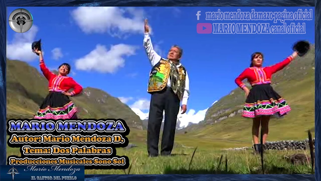 Mario Mendoza   Dos Palabras