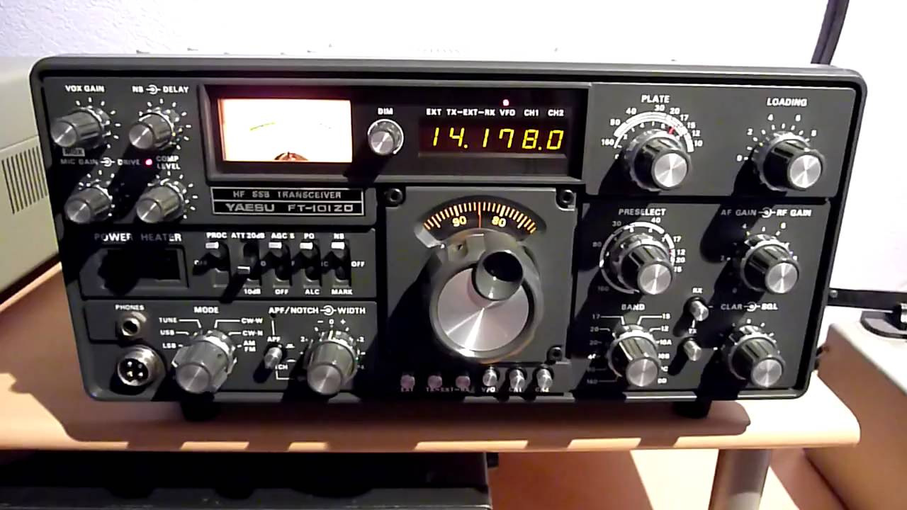 PD0KDF's Yaesu FT-101ZD MKIII on PE9M's RIG