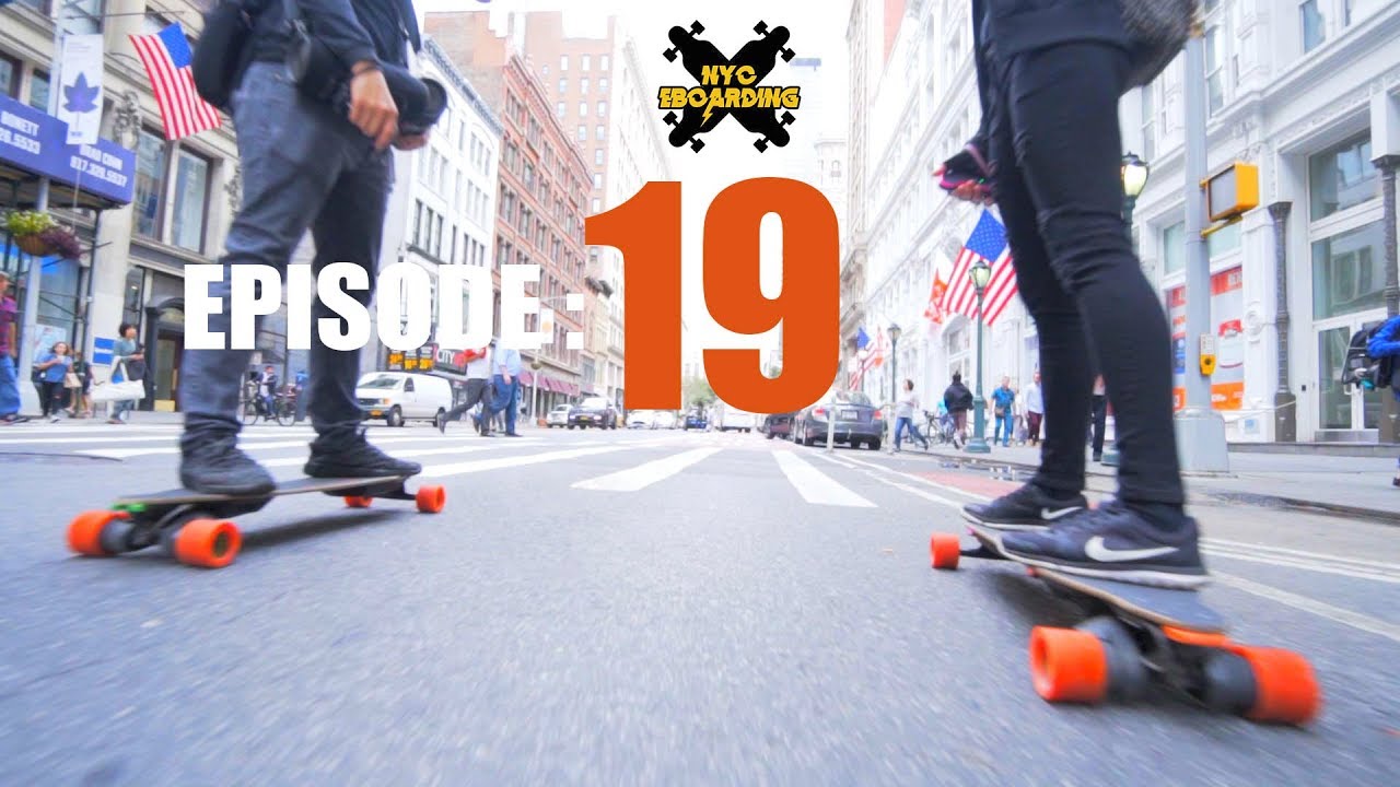 NYC Electric Skateboard Crew - Episode  19 $269.99 E-board is it worth it?
