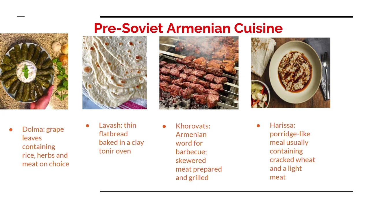 Armenian Food Culture under USSR