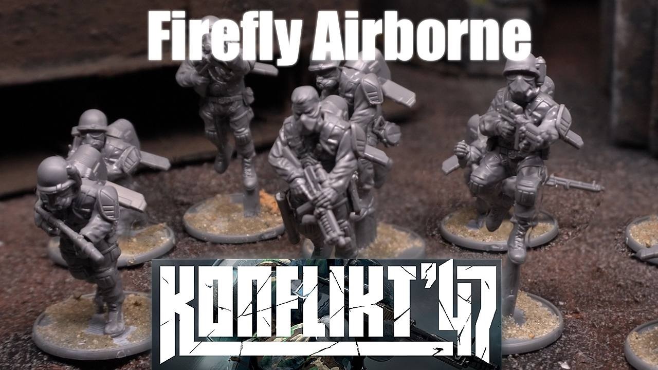 Assembling The New Firefly Airborne Infantry For Konflikt '47 2nd Edition - Warlord Games Miniatures