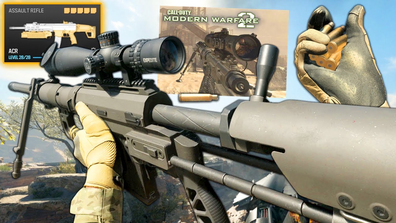 Iconic MW2 OG Loadout - ACR & Intervention in Modern Warfare 3 Gameplay
