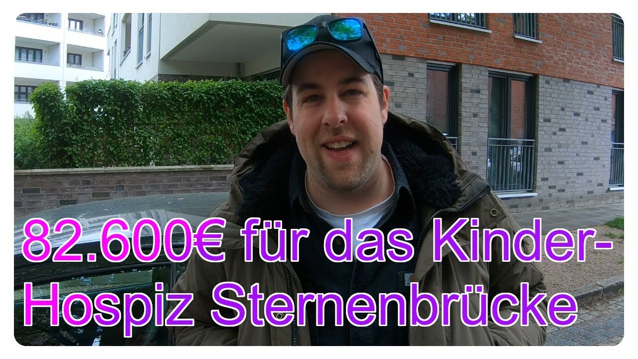 Wir überbringen die frohe Kunde: 82.600€ für das Kinder-Hospiz Sternenbrücke