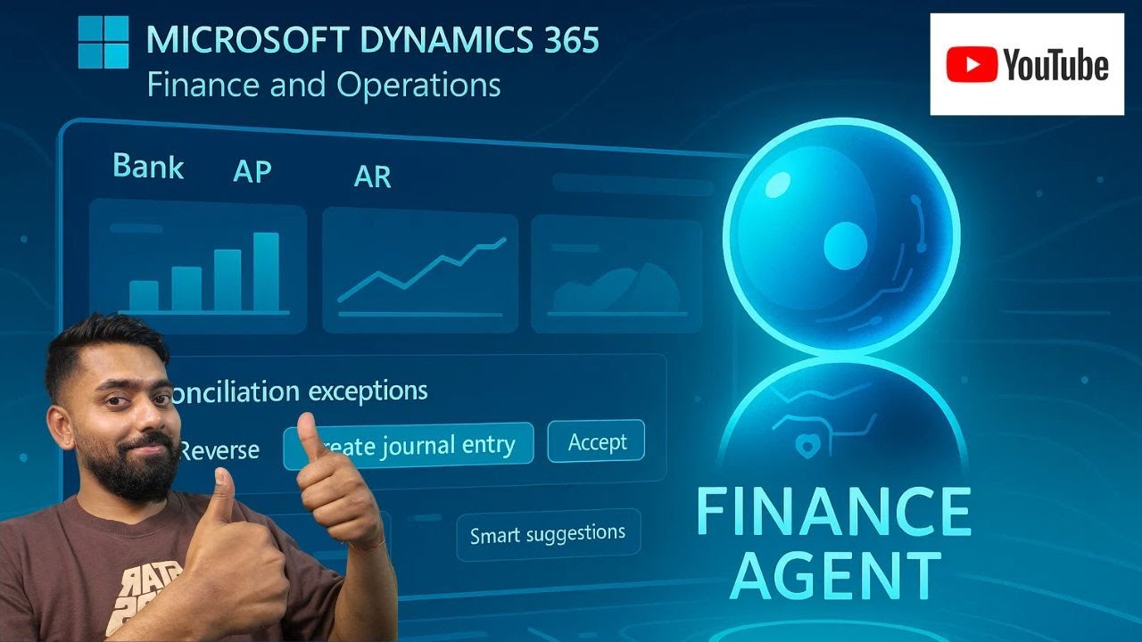 Finance Agent in Dynamics 365 Finance and Operations | Account Reconciliation Agent
