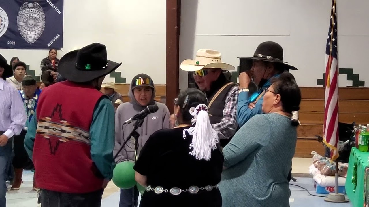 Naat'áanii Nééz Singers  @Sanostee, New Mexico  March 17, 2024