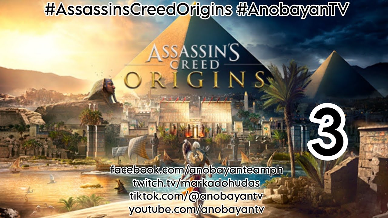 Assassin's Creed Origins PS5 Slim Gameplay Part 3A: 