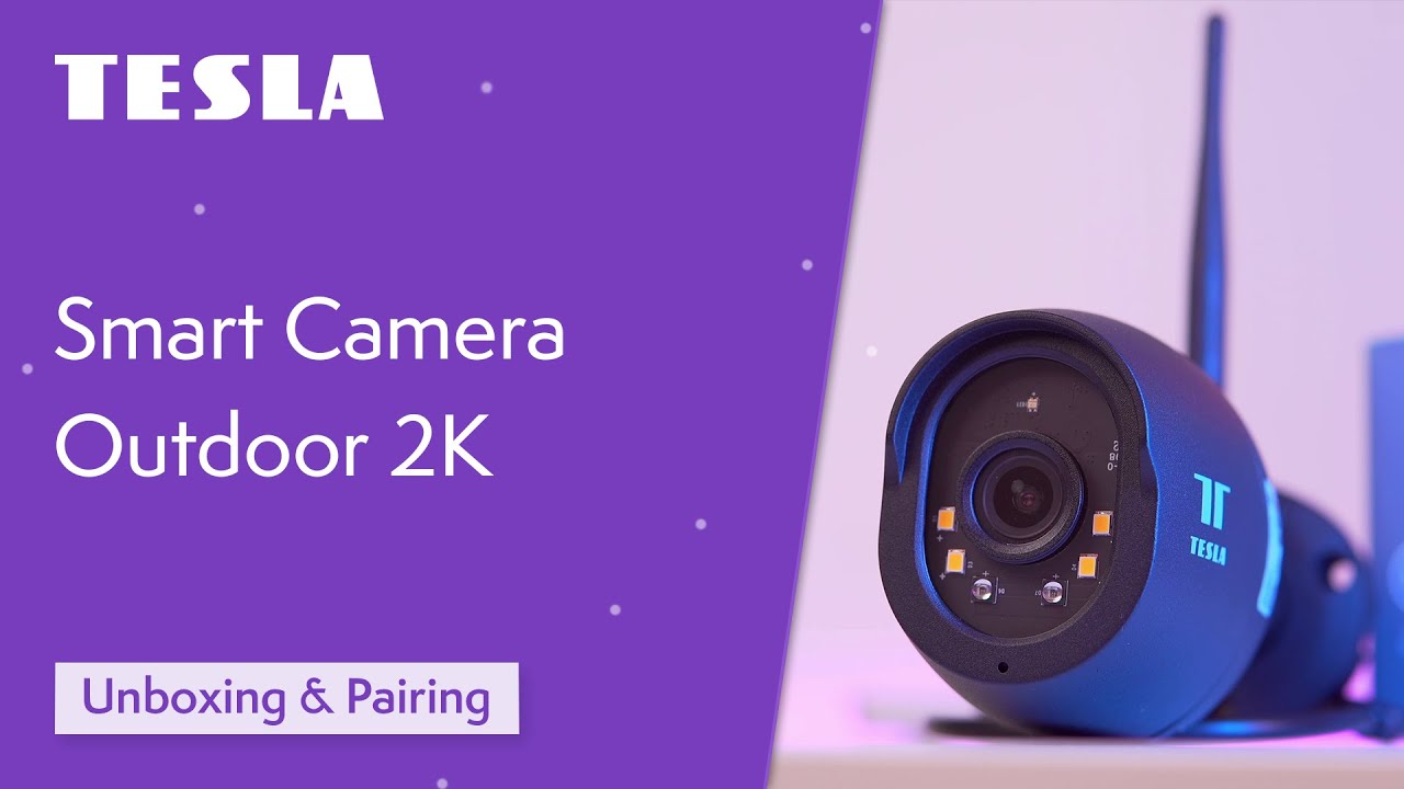 Tesla Smart Outdoor Camera 2K | Unboxing & Pairing