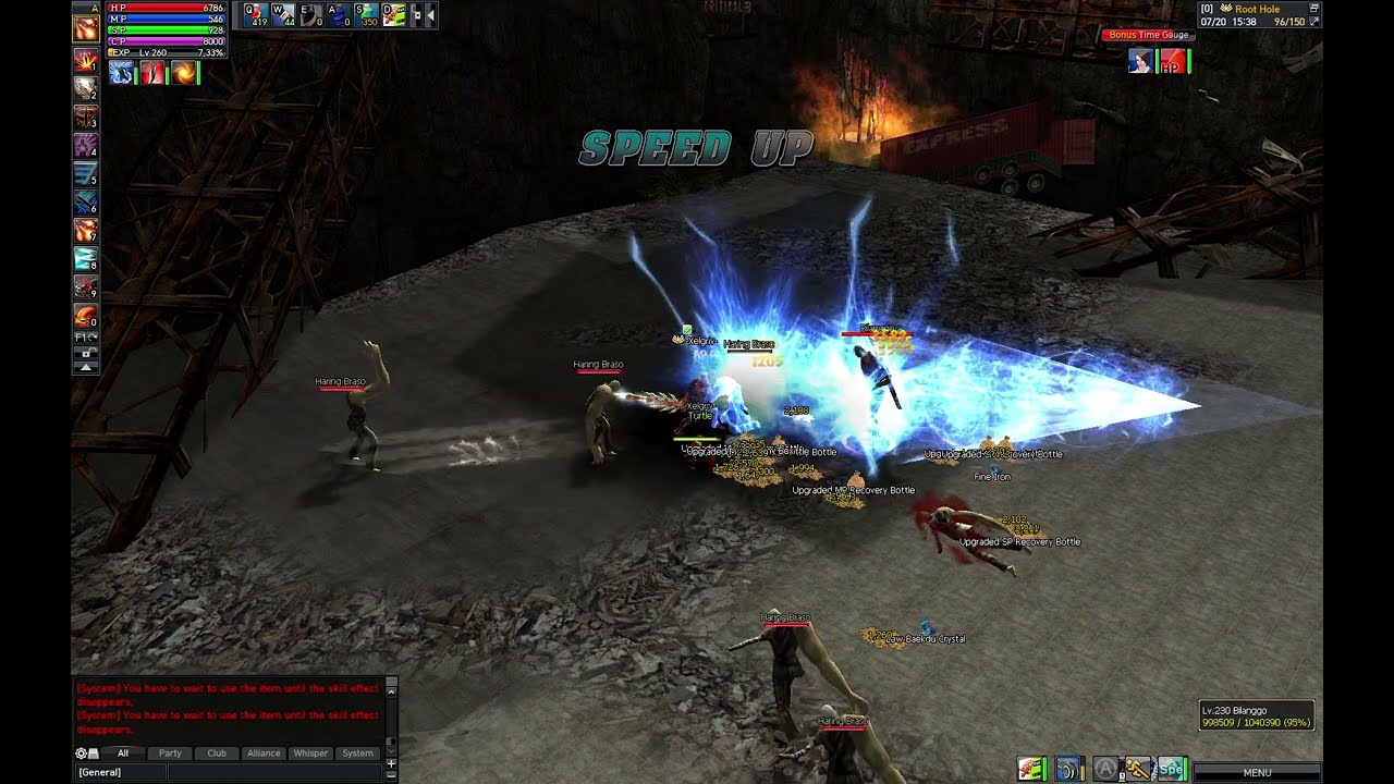 Ran Online GS - DEX/POW Swordsman vs Bilanggo SOLO HUNT