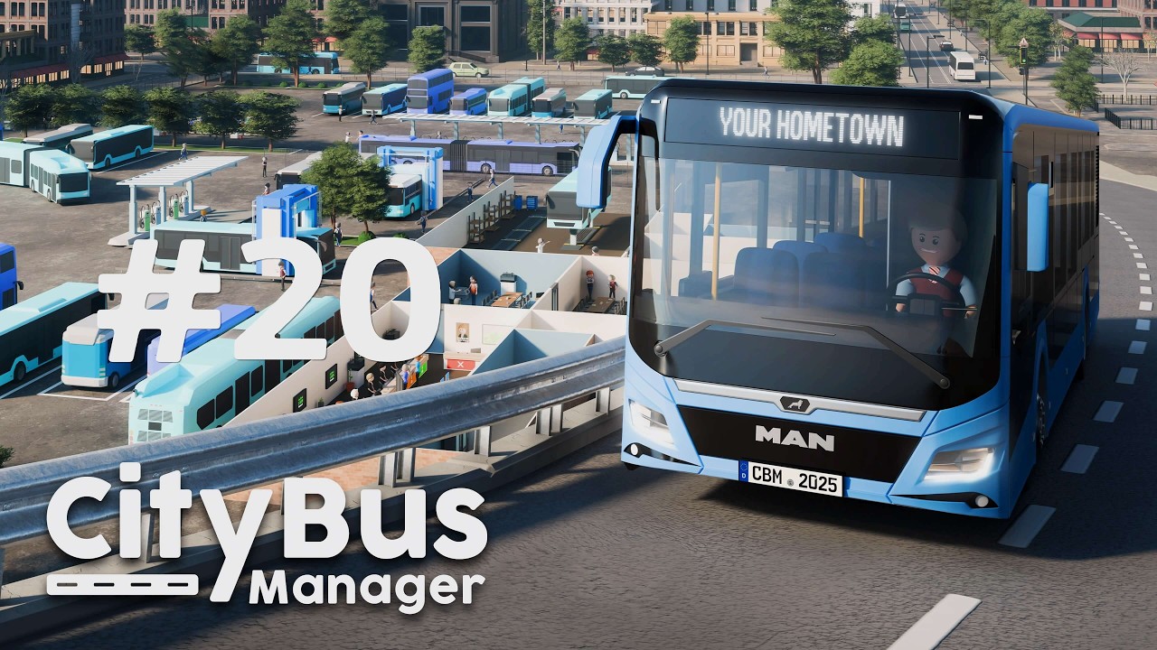 City Bus Manager #20 Die Linie C11 von Stollberg nach Chemnitz entsteht Und 200 Mio. Geld!