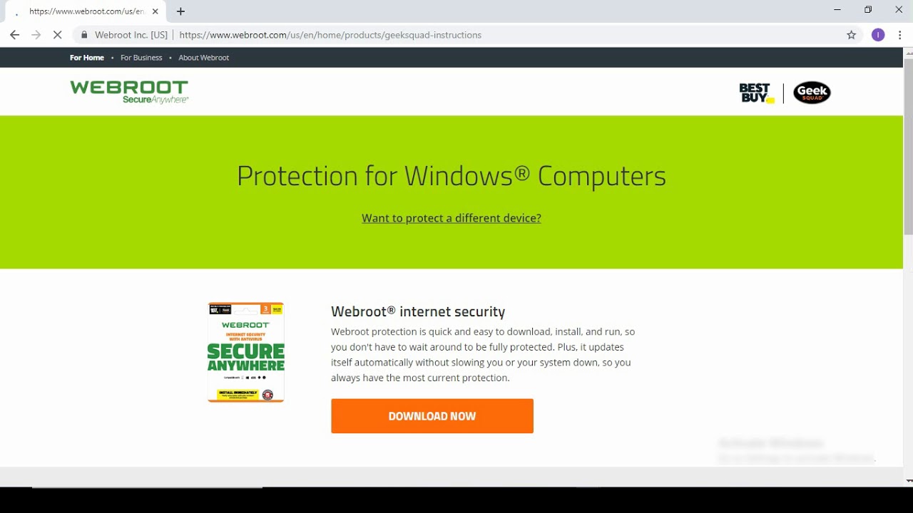 How to download, install and Activate Webroot Antivirus using Webroot.com/Safe.