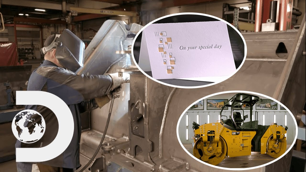LETTERPRESS PRINTING & ASPHALT COMPACTORS | How It’s Made