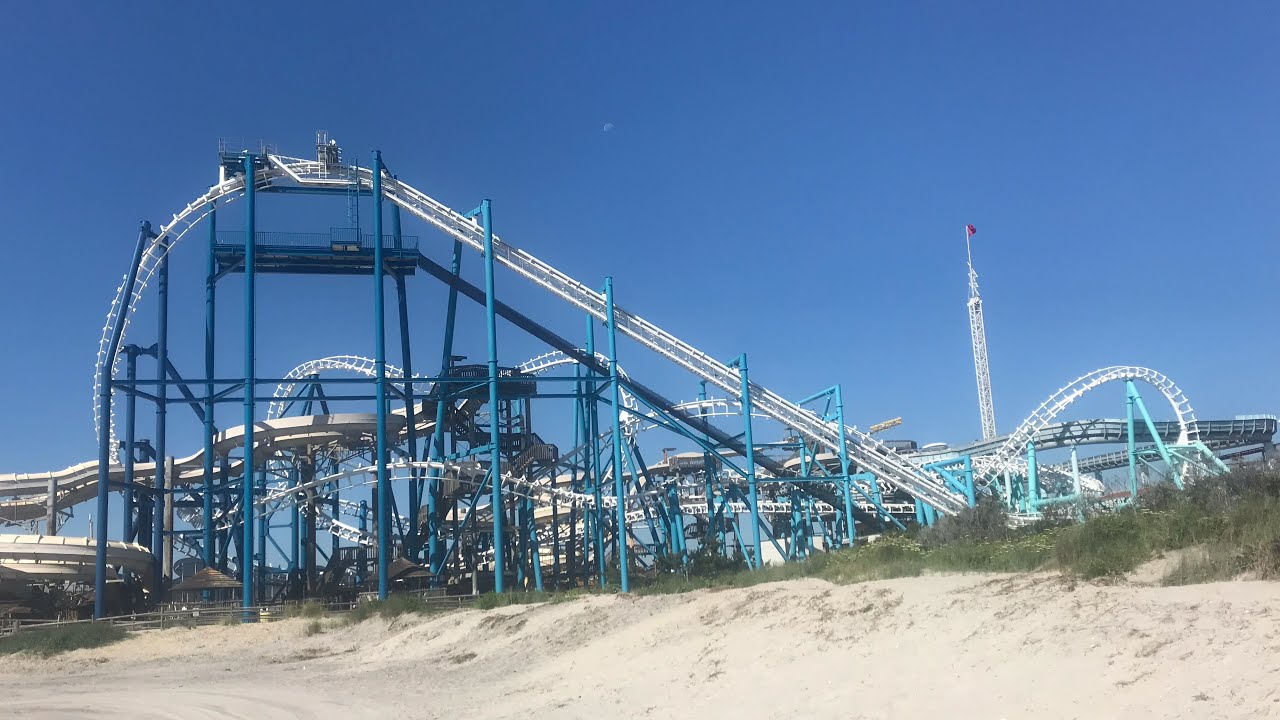 Great Nor Easter Off-Ride Footage 2021, Morey&rsquo;s Piers (No Copyright)